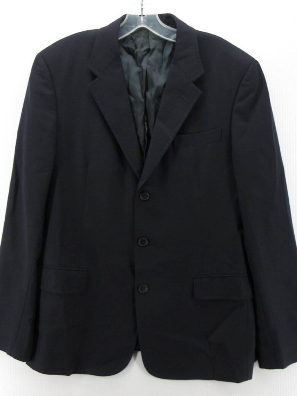 Prada Sport Coat 42 Navy Milano Blazer Wool Quiet Luxury Jacket Italy *